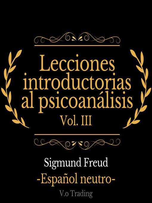 Cover image for Lecciones introductorias al psicoanálisis